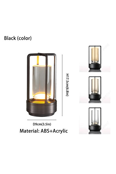 Choice Black GGbingo Cordless Led Table Lamp Mood Desk Lamps Outdoor Camping ...