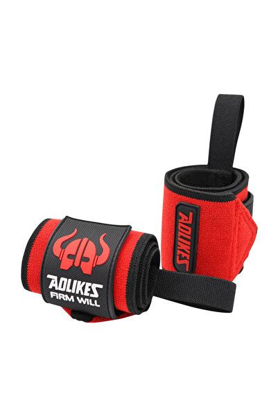 Choice4 Aolikes Red AOLIKES 1 Pair Wrist Support Fitness Wristbands For Prote...