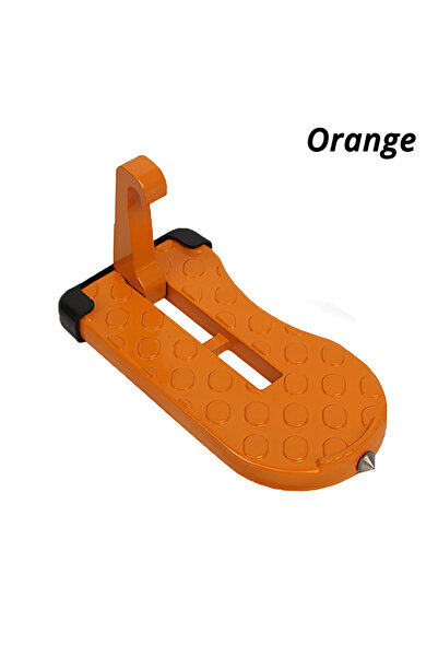 choice2 Orange Auto Foldable Car Roof Rack Door Step Multifunction Latch Hook...