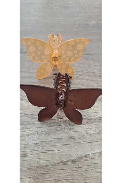 QUANDİON Butterfly Transparent Clasp Buckle