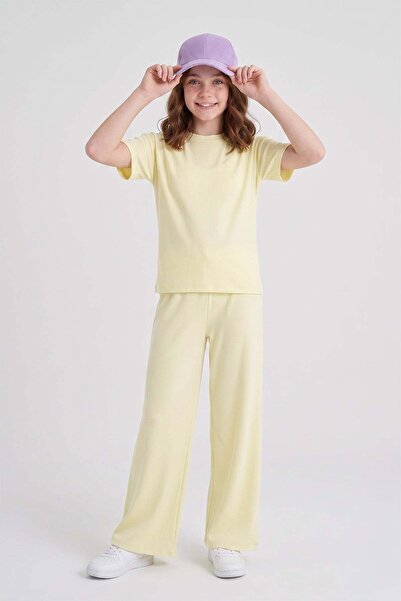 Fulla Moda Basic Modal Kumaş Kız Çocuk 2 Li Takım
