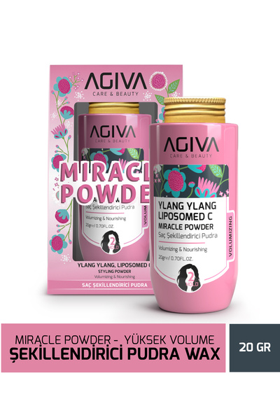 agıva Beauty Care Ylang Ylang Liposomed C Saç Şekillendirici Pudra Wax 20 gr