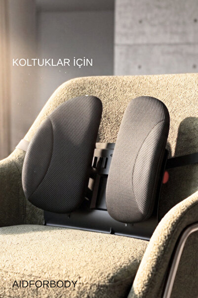 Ergonomik Ayarlanabilir Sırt Desteği XTR (Süngerli Ekstra Destek Katmanı)