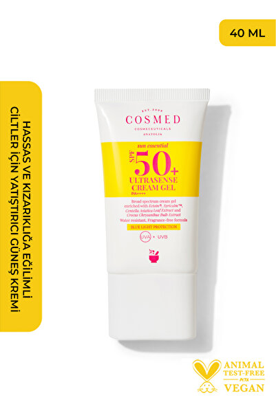 COSMED Spf50+ Soothing Sunscreen for Sensitive and Redness-Prone Skin/Ultrase...