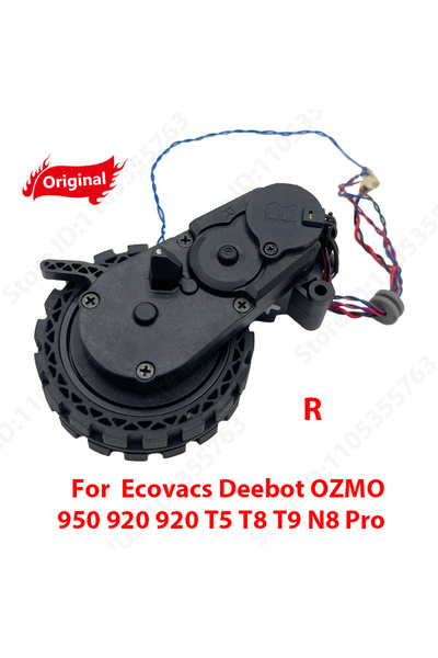 choice2 قطعة واحدة من العجلات اليسرى واليمنى كقطع غيار لروبوتات Ecovacs Deebo...