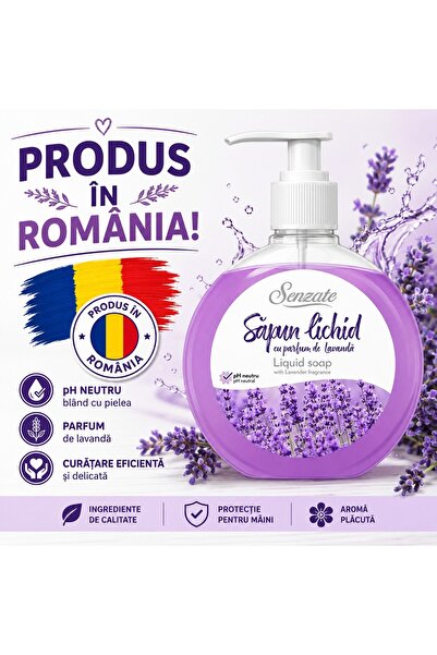 CLEANY Sapun lichid 500 ml cu lavanda