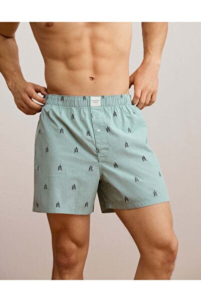AMERICAN EAGLE شورت بوكسر مطاطي للرجال من AEO