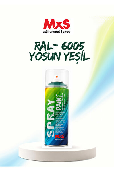 MxS RAL 6005 YOSUN YEŞİL (MOSS GREEN) SPREY BOYA 400 ML