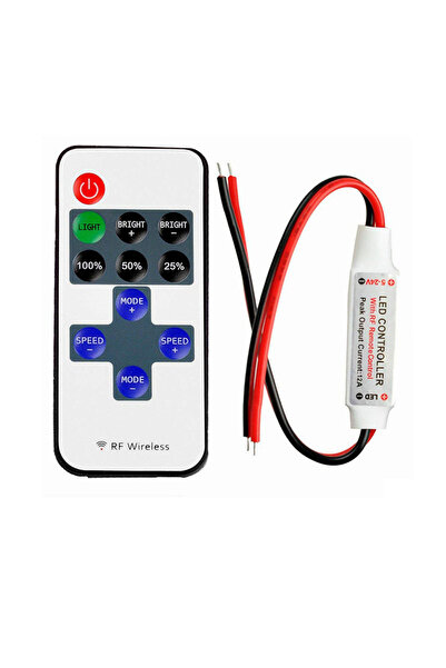 Choice 12V Led Dimmer Controller 11key DC 5V 12V 24 V RF Wireless Remote Cont...