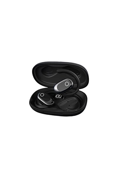 Choice3 Black OWS Earphones Over-Ear Open-Ear Wireless Bluetooth 5.4 Headphon...