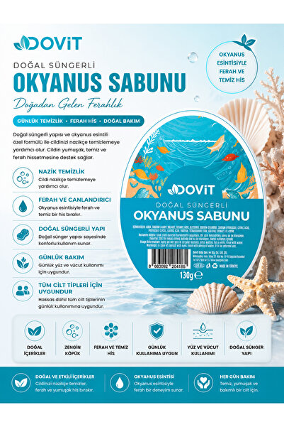 Dovit Ocean Soap – Deep Cleansing and Refreshing Care