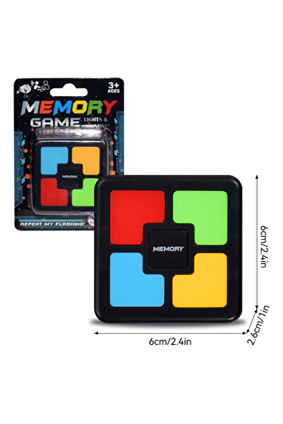 choice2 A Children's Memory Game Machine LED Light Sound Effect Multi-Person ...