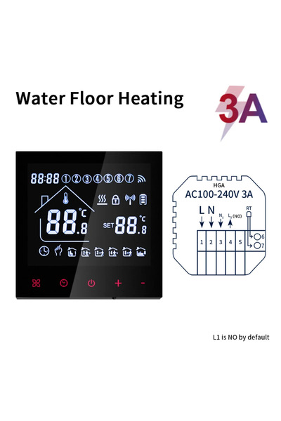 Choice3 NO WIFI Water Heating WiFi Smart Thermostat Temperature Controller Tu...