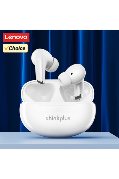 LENOVO LP5 White LP5 Wireless Bluetooth Earbuds Stereo HiFi Music Earphones H...