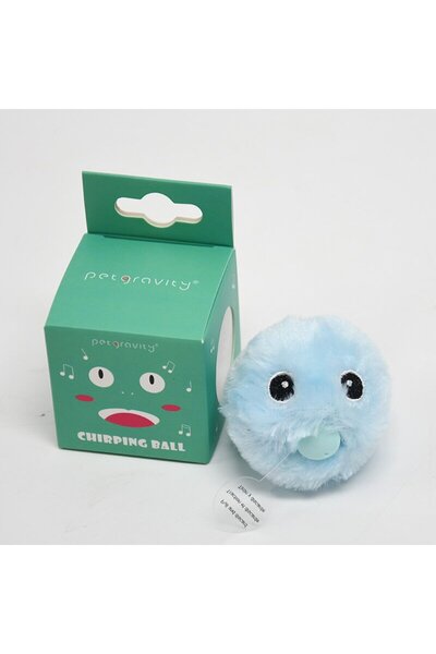 choice2 Blue Interactive Ball Smart Cat Toys Plush Electric Catnip Training T...