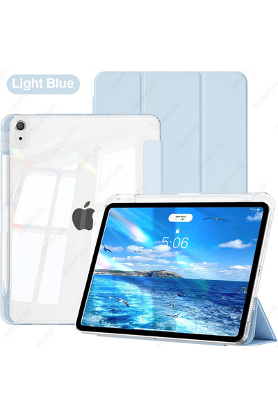 Choice1 Light Blue Case for iPad (A16) 11th/10th Generation 2025/2022 11/10.9...