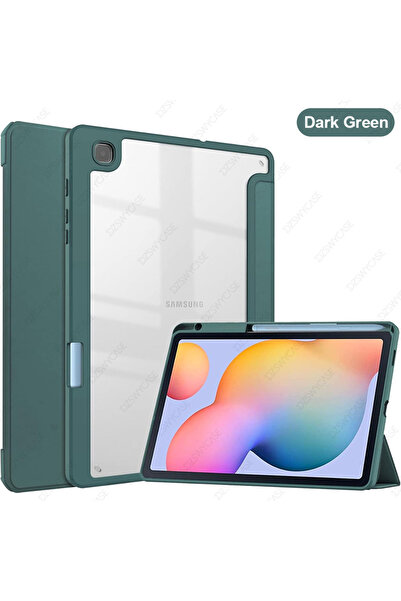 Choice3 جراب أخضر داكن لجهاز Tab S6 Lite مقاس 10.4 بوصة (موديلات 2024/2022/20...