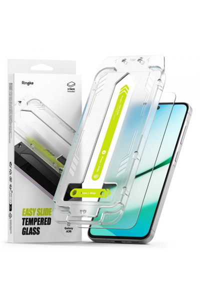 Samsung Folie de protectie Ecran Ringke Easy Slide pentru Galaxy A36 A366, St...