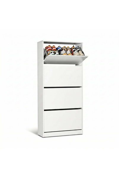 Adore Raft pentru pantofi Max XL, 24 perechi, 4 compartimente, 73x157x26 cm -...