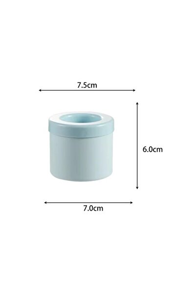 Choice Blue Silicone Ice Cube Mold Food-Grade Silicone Cylinder Ice Lattice I...