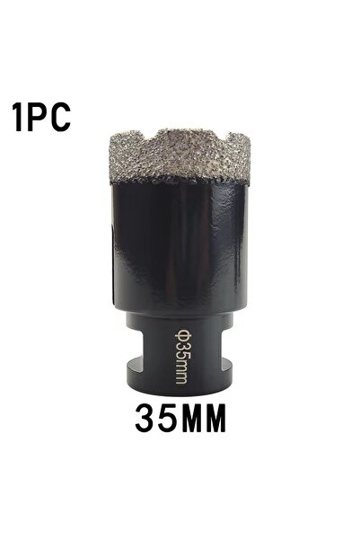 Choice6 35mm 1 Pcs M14 Thread Diamond Dry Vacuum Brazed Drilling Core Bits Se...