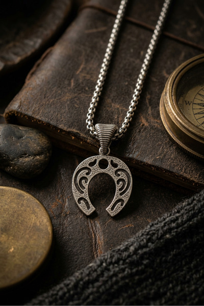 Begondio Nal Handcrafted Stainless Steel Chain Men's Necklace