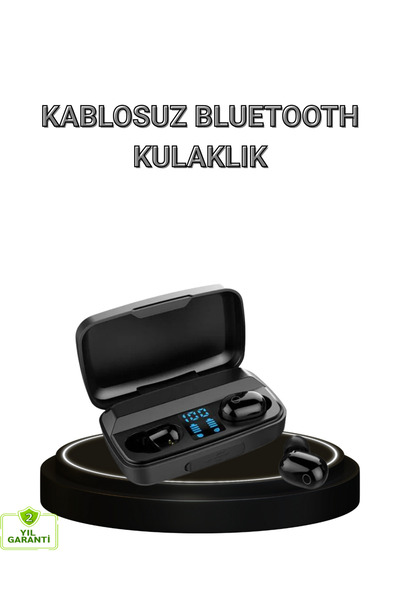 UCUZTEKNO A10s Kablosuz Kulaklık Çipli Uzun Pil Ömürlü Dokunmatik