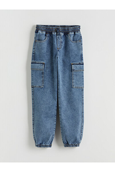 LC Waikiki Nevavm Farkıyla Jogger Fit Boys' Cargo Jean Pants