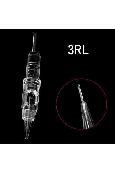 Choice30 20Pcs 3RL 10/20/50/100Pcs Disposable Sterile Tattoo Cartridge Needle...