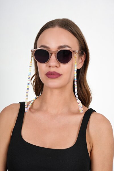 JULIANO Fimo Colorful Love Glasses Chain - Necklace - Bracelet