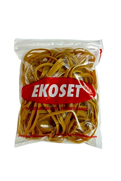 ekoset Geniş Kauçuk Paket Ambalaj Kasa Lastiği 100x5mm 100 Adet