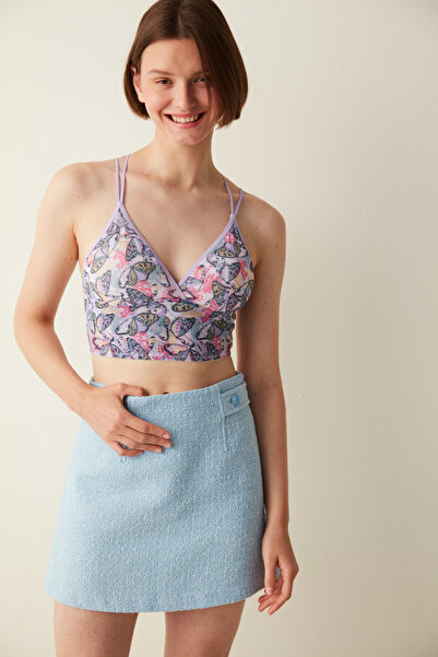 Penti Çok Renkli Butterfly Printed Bralet
