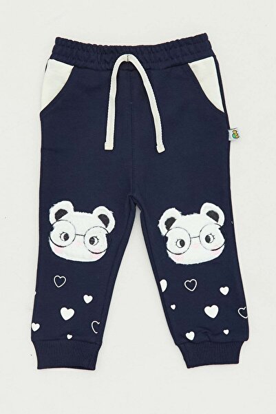 Fulla Moda Heart Printed Girl's Sweatpants