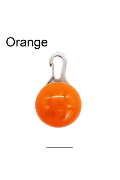 Choice Battery w502-orange LED Glowing Pendant Flashlight Dog Cat Collar Pet ...