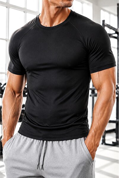 Sapeur Tricou de compresie pentru bărbați, cu cusături raglan, premium - Ultr...