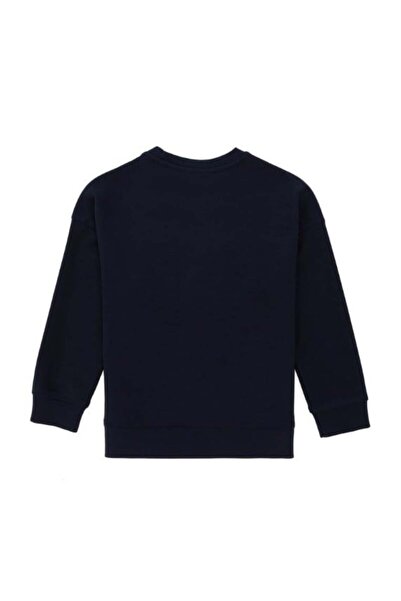 U.S. Polo Assn. Girl's 1946062 Sequin 1980 Sweatshirt Gk5195