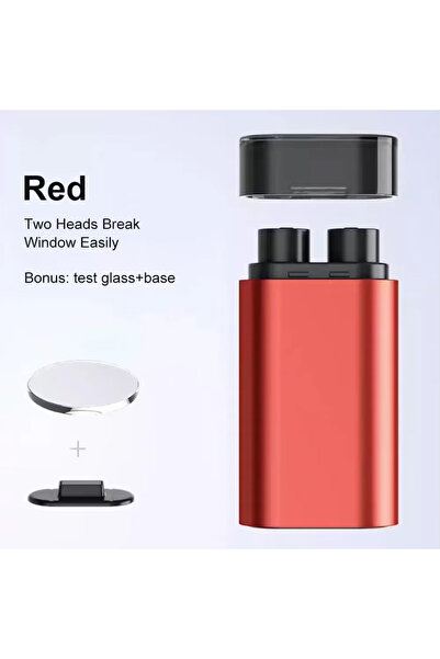 Choice1 red Car Double Hammer Head Safety Hammer Window Breaker Car Emergency...