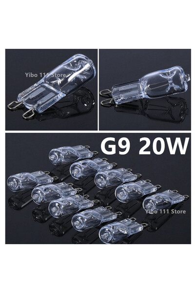Choice 1PC 20W 1/5/10PCS G9 18W 20W 25W 40W 60W 230V Eco Halogen Light Bulbs ...