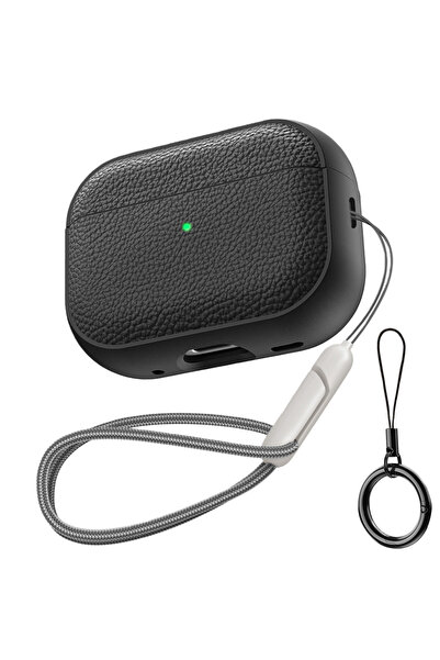 choice2 for AirPods Pro 3 Black Earphone Case for AirPods Pro 3/Pro2/Pro Leat...