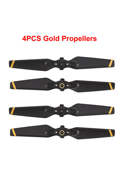 choice2 4pcs Gold 4/8PCS Quick Release Carbon Fiber Blade Propeller Foldable ...
