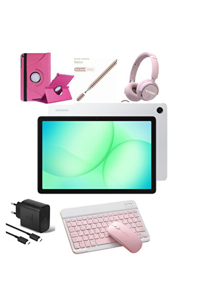 Samsung Galaxy Tab A11+ 6GB 128GB 11" Tablet KILIF+KLAVYE+MOUSE+KALEM+ WİRELE...