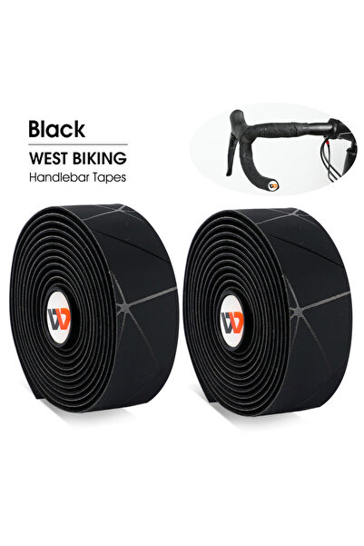 Choice Black WEST BIKING Soft Bicycle Handlebar Tape EVA PU Bike Bar Tape Pro...
