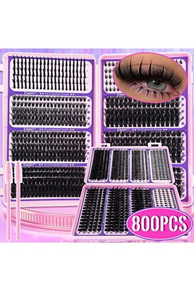 Choice MIX 800 Pcs 800pcs EIMNY Eyelash Extensions 40D-120d+Spikes Fluffy Las...
