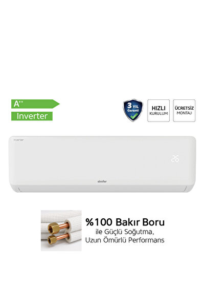 Simfer Split Klima A ++ Inverter 18.000 BTU R32 (Ücretsiz Montaj)