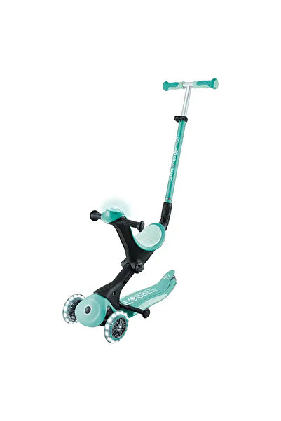 Globber Go Up Deluxe Işıklı Scooter - Mint Yeşili