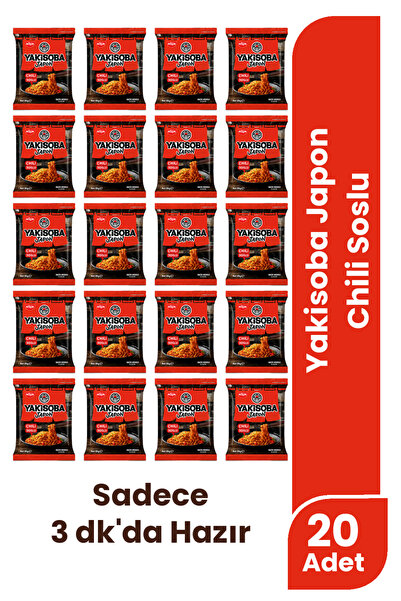 Nissin Noodles NİSSİN YAKİSOBA NOODLE CHILI SOS 84 GR*20
