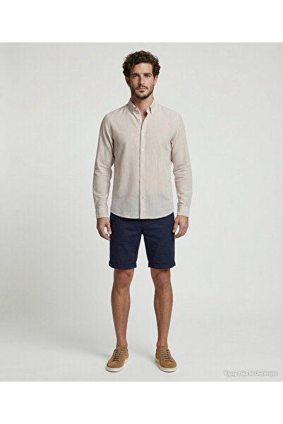 Yargıcı Regular Shirt Collar Long Sleeve Shirt