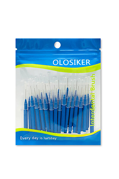 Choice4 1.0-1.2mm(S) Blue 30 interdental brushes straight adult cleaning inte...