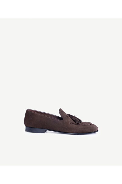 Yargıcı Leather Loafer with Tassel Detail