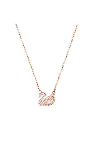 Swarovski 5469989 Kolye Dazzling Swan:necklace Czmo/ros